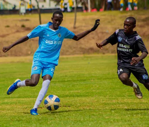 Jerome dribbling against blue bombers